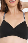 Rosaline Padded Non Wired Medium Coverage T-Shirt Bra - Tap Shoe — thumbnail 4